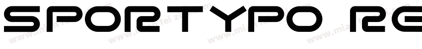 Sportypo Regular字体转换